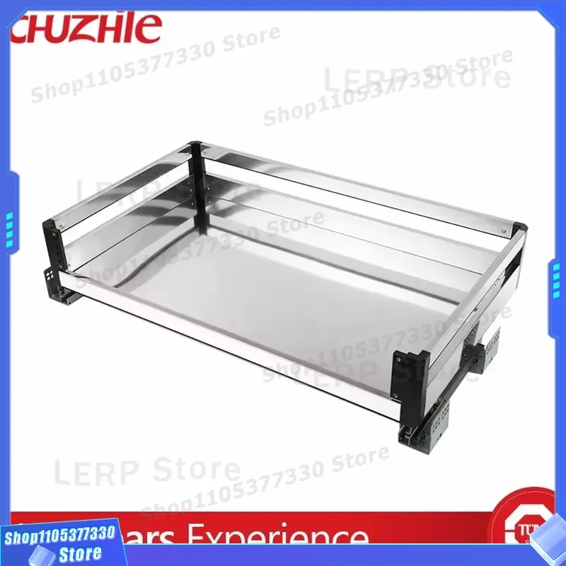 Stainless Steel Pull Out Wire Basket Professional Manufacturer Kitchen Cabinet Storage Organizer Drawer Rack System Heavy