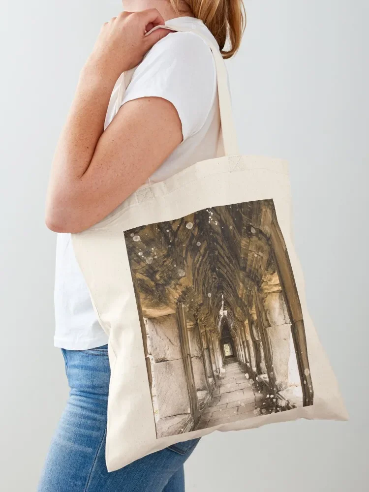 

In the footsteps of the Khmer Tote Bag Canvas bag for women Women's shopper bag shopper bags for women tote men's