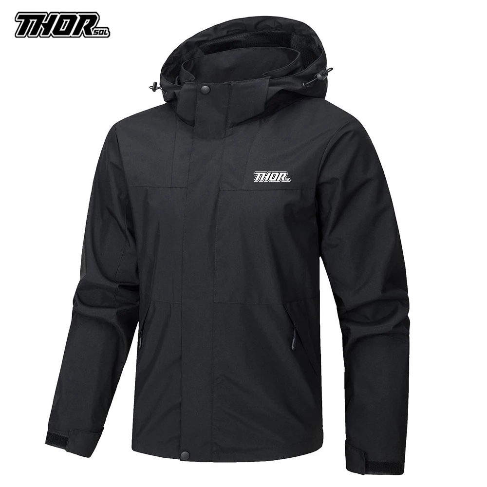 Ropa de abrigo para Motocross, ropa deportiva para Bicicleta de montaña, Chaqueta de ciclismo THORSOL, cortavientos para Bicicleta de montaña y carretera, Chaqueta para Hombre