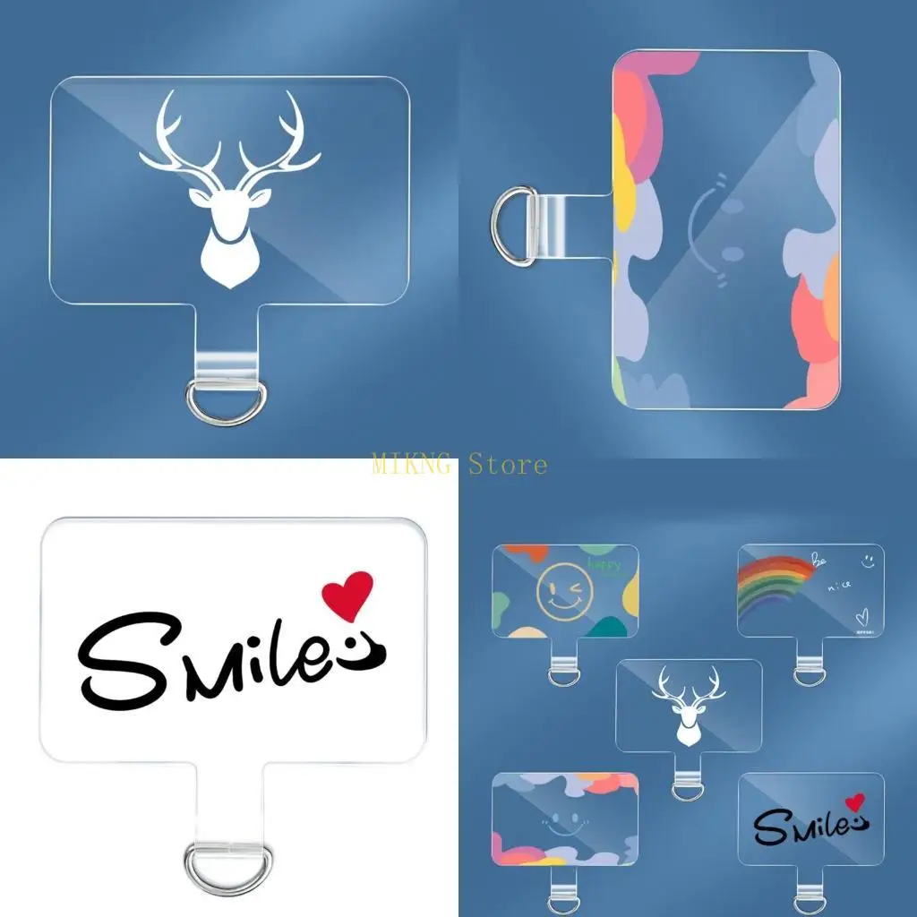 

Universal Phone Anchors Phone Lanyard Pad Tether Tab for Drop Protections best sale