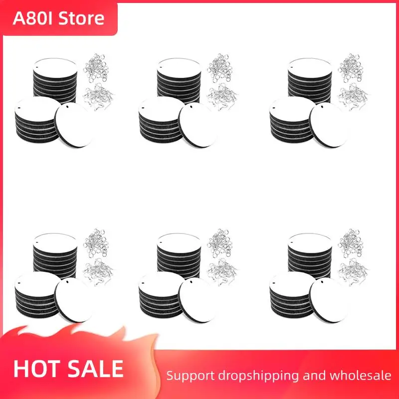 

A80I 300 шт. круглые сублимационные пустые серьги с крючками для сережек и прыжками, незавершенные серьги с теплопередачей