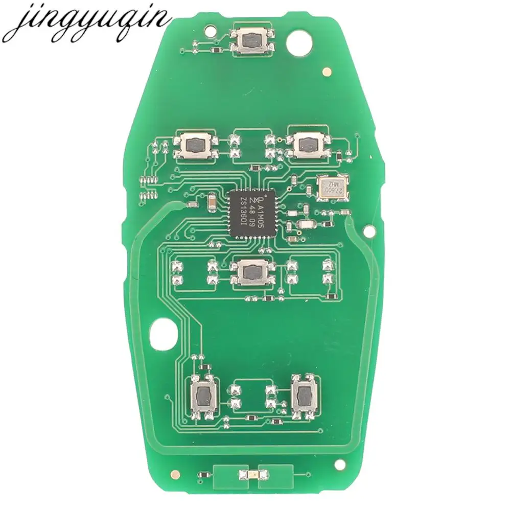 Jingyuqin OHT- 4882056   Alarme remoto chave do carro com chip 433MHz 4A para captador Dodge Ram 1500 2019 2020 2021 68291687 Botões AD 3/4/5/6