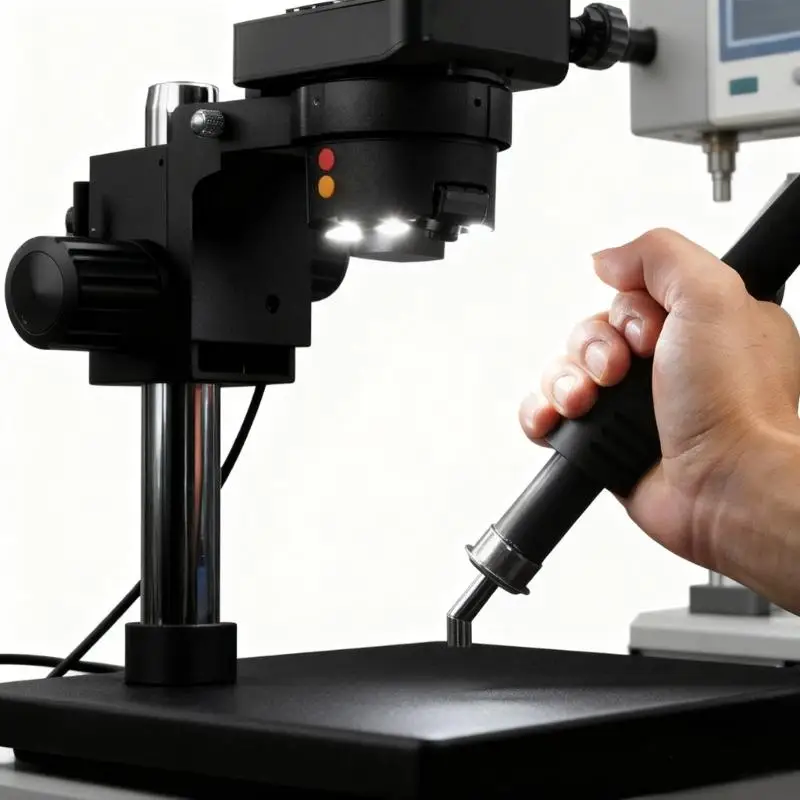 652F Microscope 0.5 0.7x Teleconverter Auxiliary Rangefinders Extend Working Distance and Field of View
