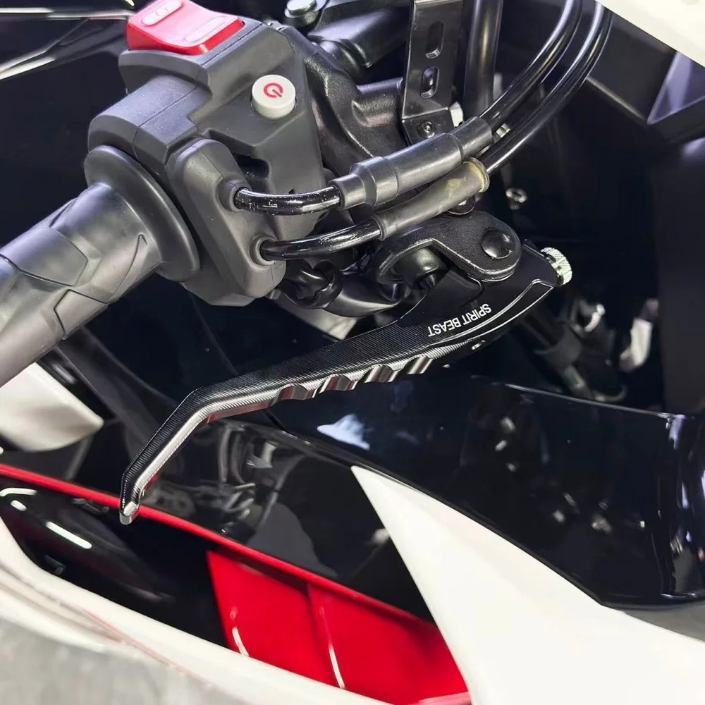 For Zontes 703F/703RR modification accessories - two-finger handlebar with imitation sport brake handlebar