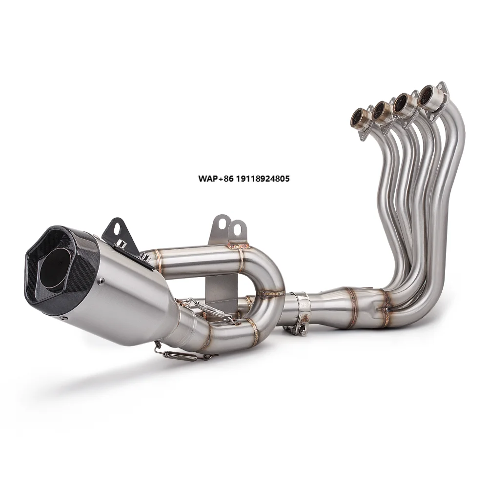 

2023 KOVE 450RR Slip-On Motorcycle Exhaust System Complete Front Link Pipe Rear Tip Deflector DB Killer-New Condition