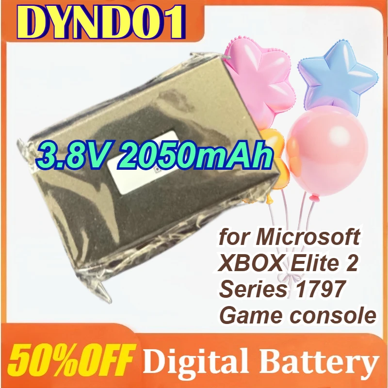 

3.8V 2050mAh New DYND01 Battery for Microsoft XBOX Elite 2 Series 1797 Game Console Battery
