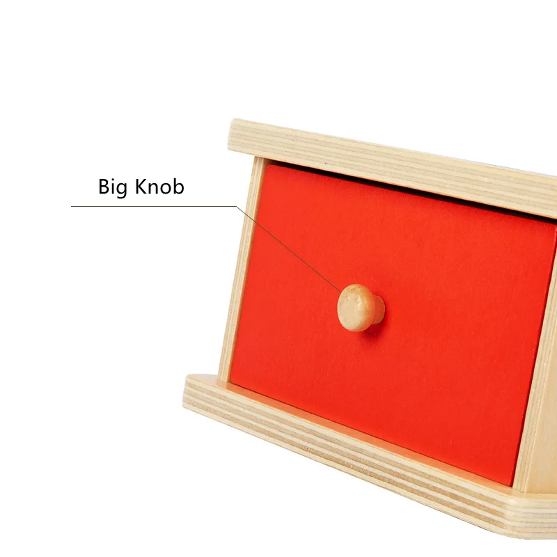 モンテッソーリ教育玩具 色と形の分類ボックス ブロック挿入活動 手と目の協調 微細運動能力