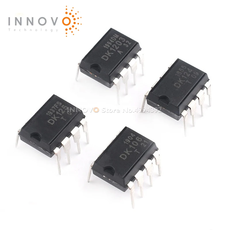 10pcs/lot DK106 DK112 DK124 DK125 DK1203 DIP-8 LED Lighting switch power ic chip New original