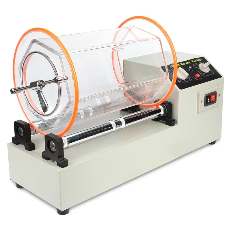 Jewelry Polishing Machine Desktop Rocket Launcher Large Drum Polishing Machine 1320 Drum Polishing Equipment 220V