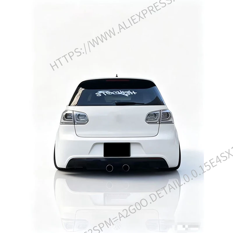 1 Pair Of Car Tail Light Assembly For VW golf6 mk6 R20 2008-2013 Flowing Water Flicker Turning Signal Light golf 6 taillight