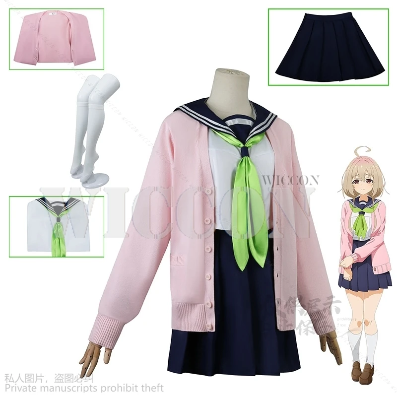 2024 Anime My Deer Friend Nokotan Cosplay Costume Tanukikoji Kinu JK School Uniform Woman Girls Dress Halloween Party Lolita Cos