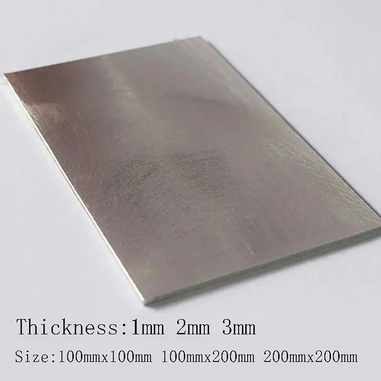 

1Pcs AZ31B Magnesium Alloy Sheet Experimental magnesium Plate/Strip Thick 1/2/3mm Size: 100x100mm/100x200mm/200x200mm