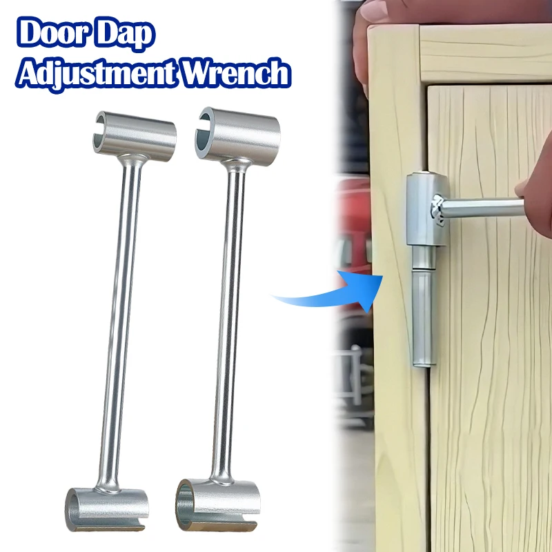 S/L Double Head Door Hinge Repair Spanner Adjusting Door Hinge Gap Wrench Hinges Wrenches Hand Tools Spanners for Round Bolt