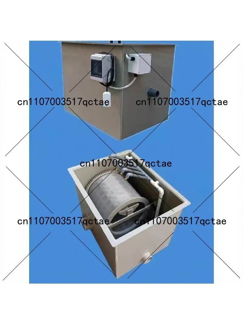 Automatic Backwashing Drum Filter for Koi Pond, Fish Tank Water Circulation System