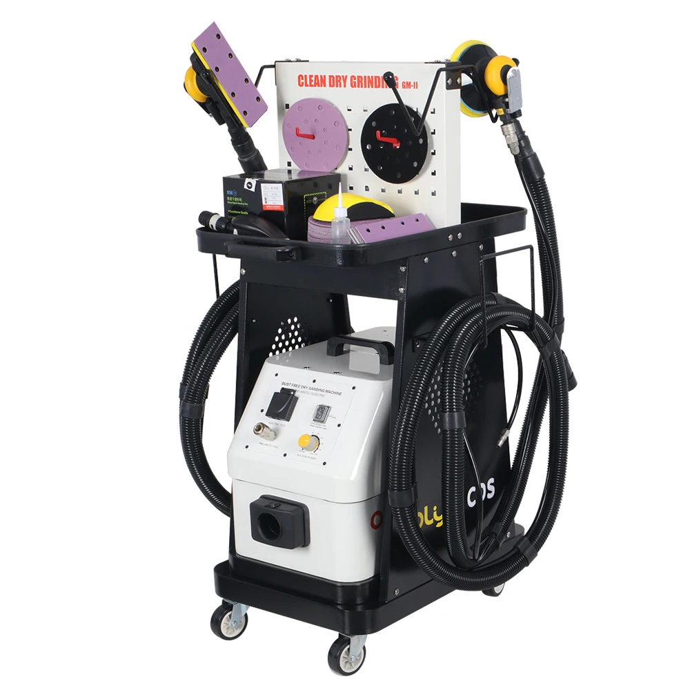 professional paint remove equipment dust free sanding machine vacuum cleaner