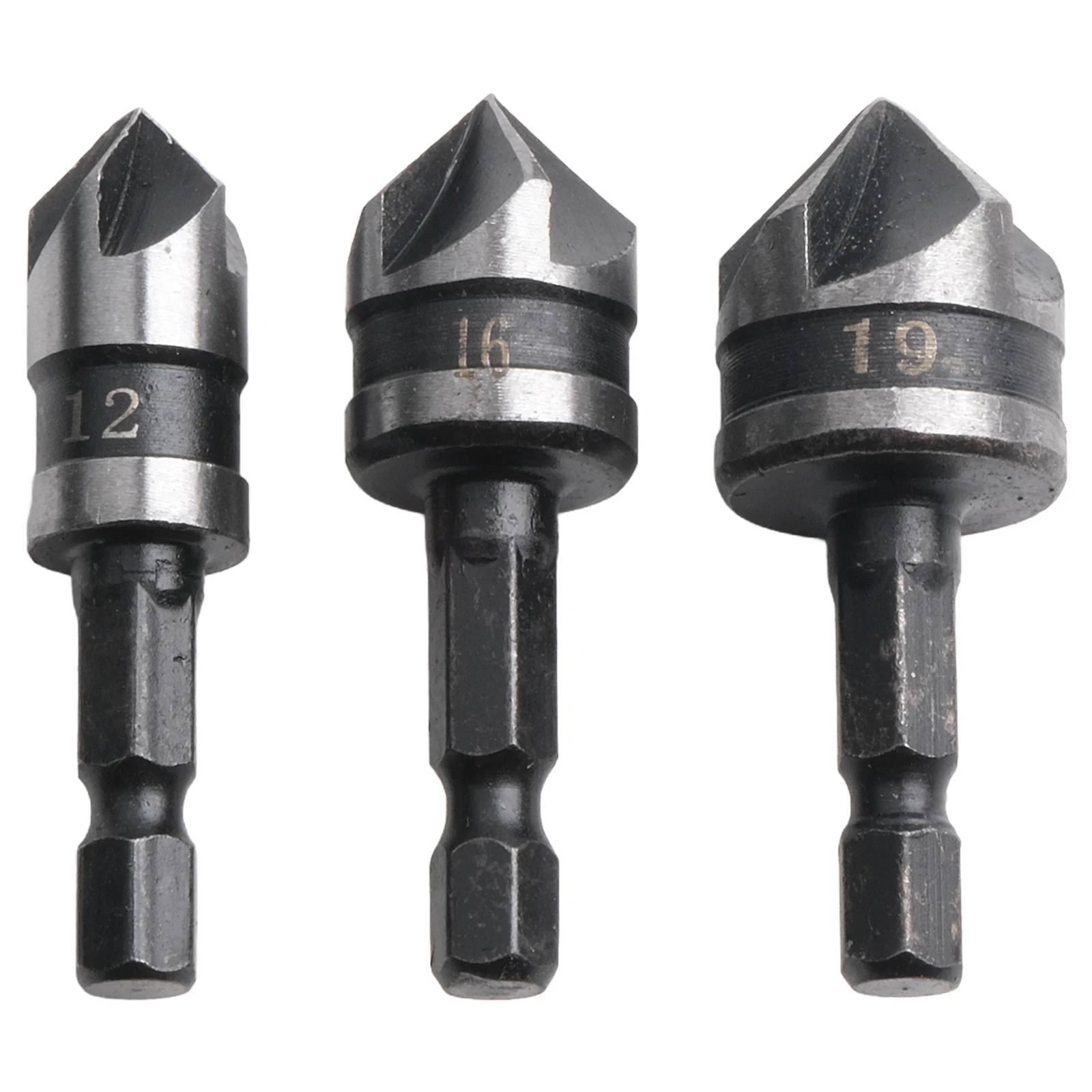 

Drill Bit Set Chamfer Drill Bit 90 Degree Countersink 1/4 Inch Hex Shank Fast Changing Preperation Of Countersunk Screws