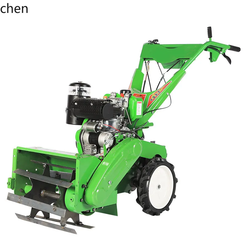 ZWS. New lawn mower small multi-functional diesel micro-tillage weeding and trenching machine