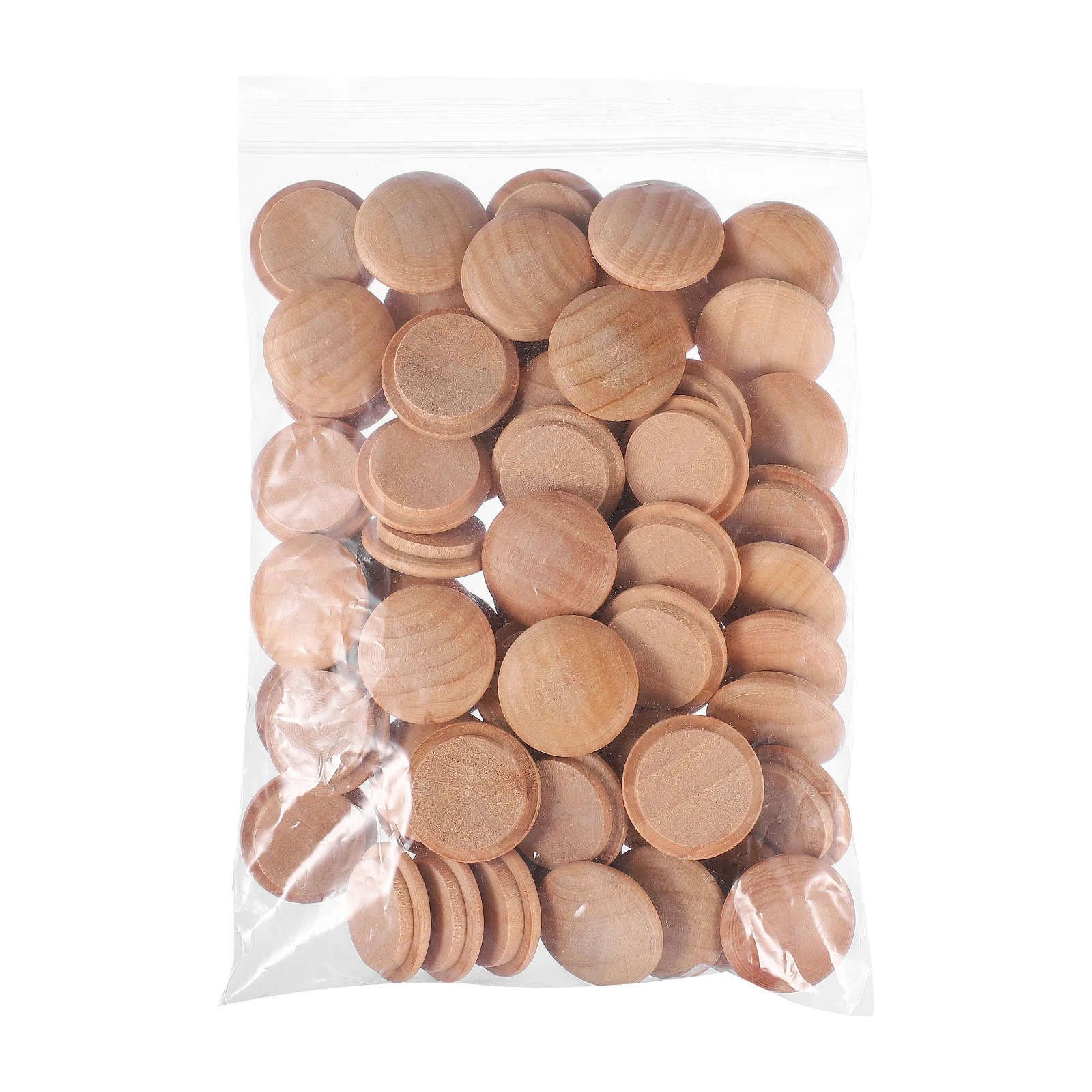 

50pcs Wooden Hole Plugs 25x20mm Screw Covers Furniture Caps for Home Office Decor Easy Install Plug Cover Hardware