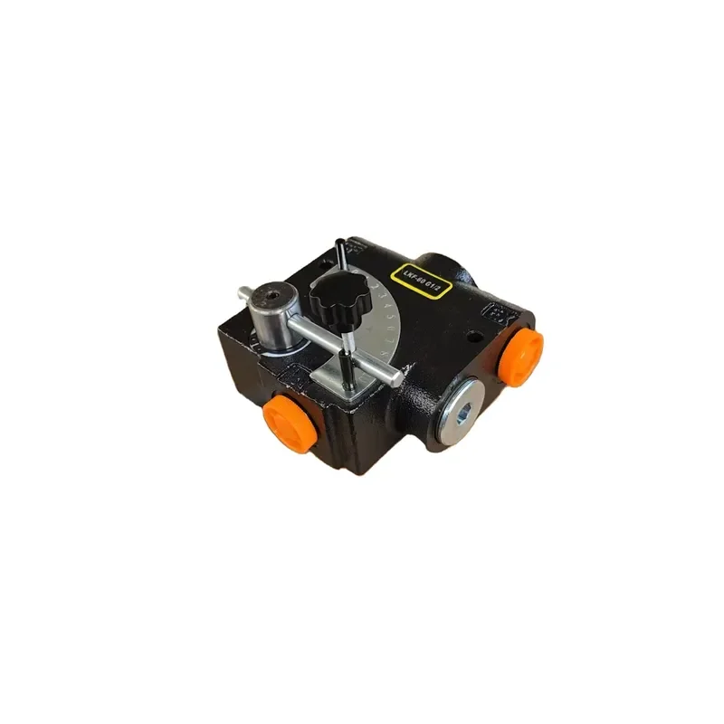 Good Quality Manufacture Hydraulic Full Range Pressure Non Compensated Variable Flow Control Two-way Flow Control Valve 400
