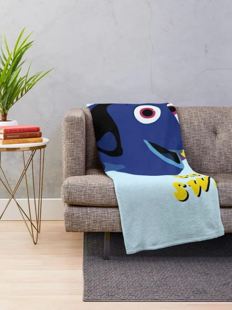 Dory Just Keep Swimming Throw Blanket Summer Beddings Beach Blankets For Bed Blankets