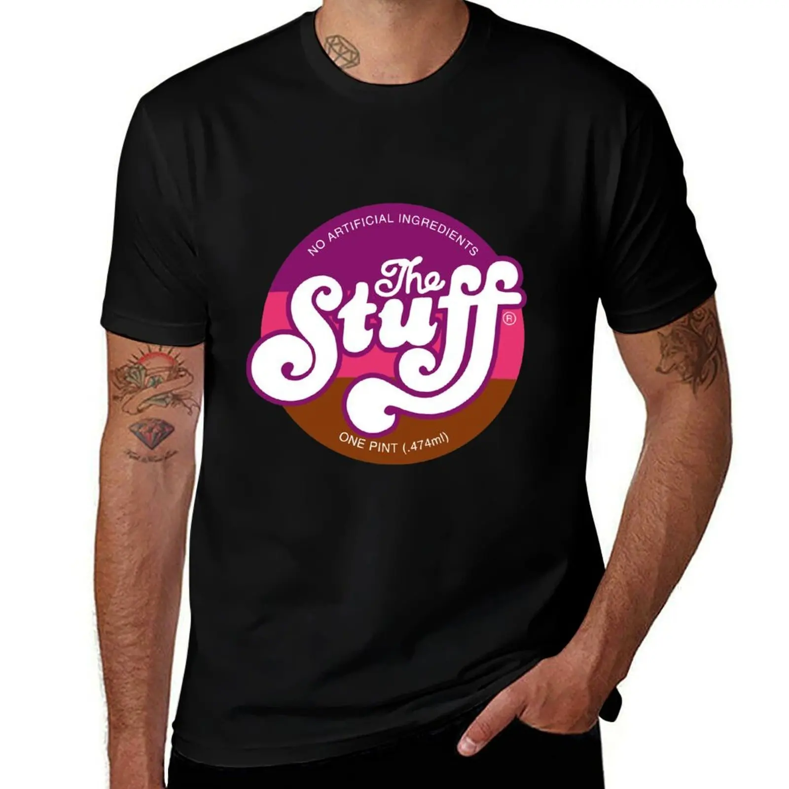 The Stuff - Horror Movie T-Shirt Anti-Wrinkle Short Sleeve T-Shirt