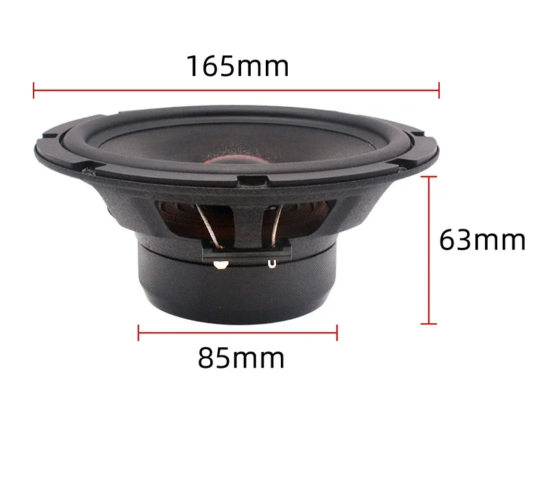 Car stereo modified front door two-way speaker Kuerle 6.5-inch car suit speaker