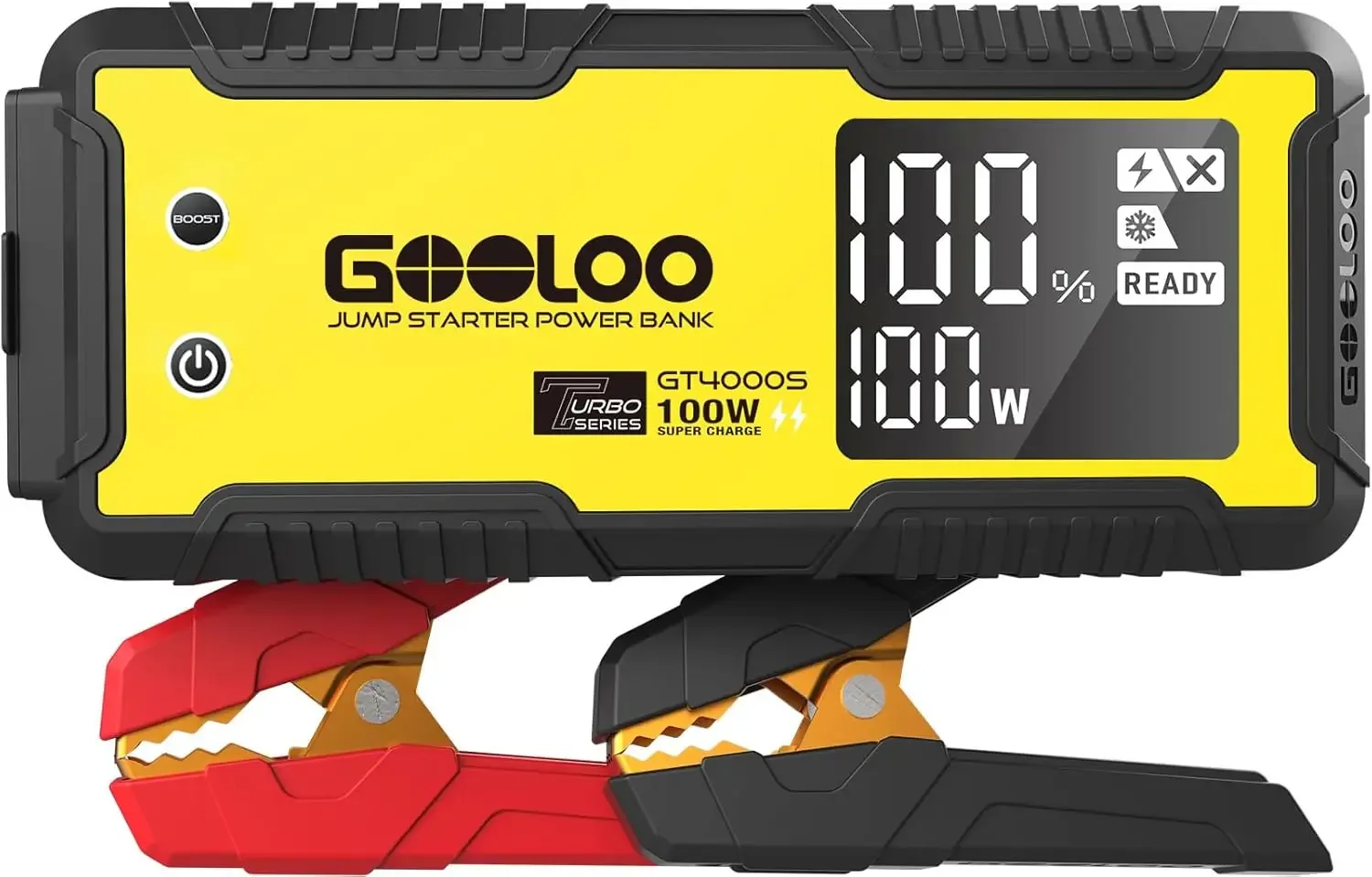 GT4000S Jump Starter 4000A Car Jumper Starter (Up to 10L Diesel 12L Gas Engines