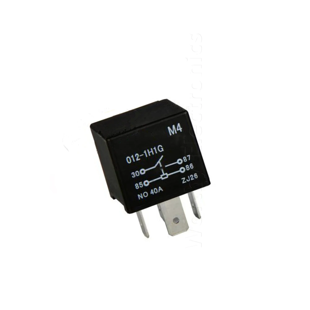 

Free shipping 10pcs/lot JD1912 HFV4 12V 40A 4PIN Relay