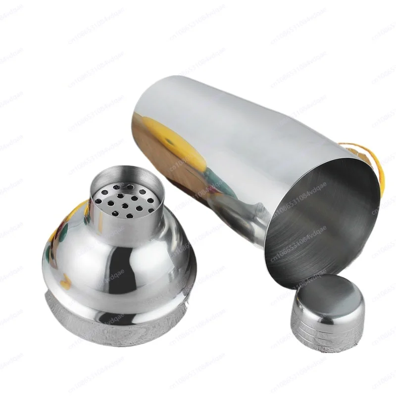 Stainless steel shaker set 350ml-750ml multi-capacity, cocktail mixer