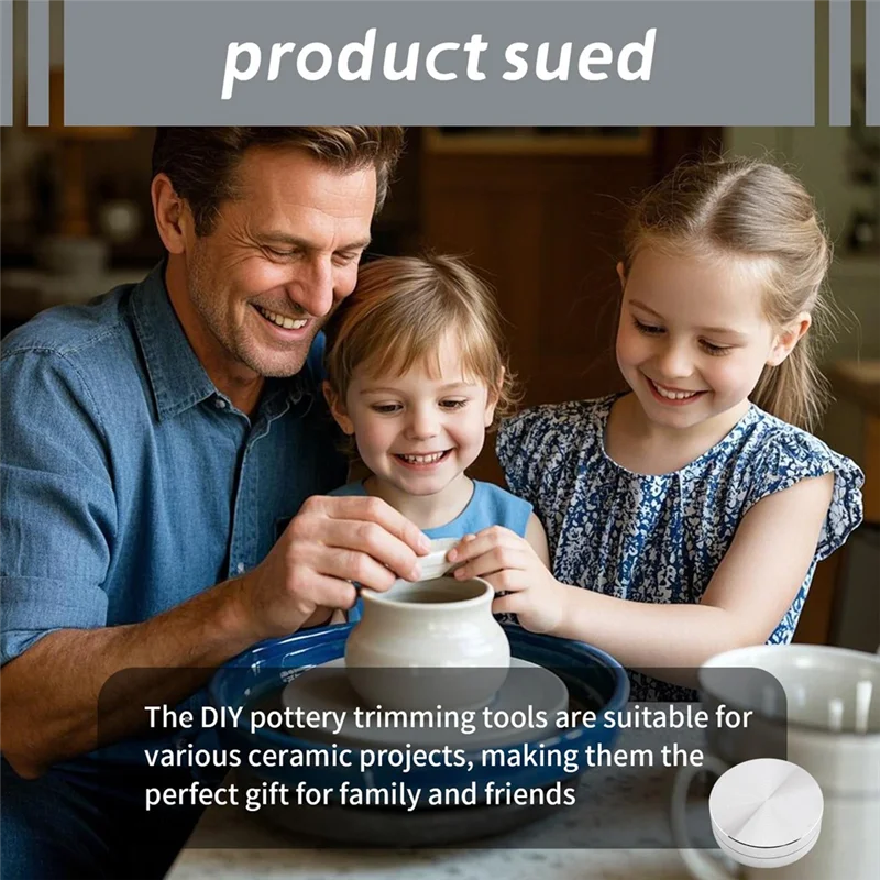 YLS-3 Pcs Clay Pott…