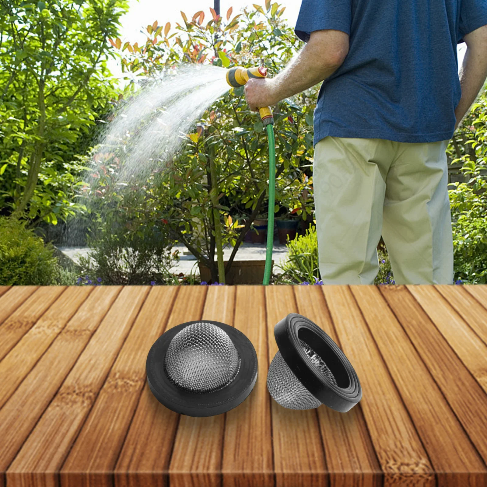 5PCS/set Garden Hose Washing Machine Pressure Washer Inlet Intake Filter Screen Filter Gasket Easy Installation 19mm*19mm*3mm