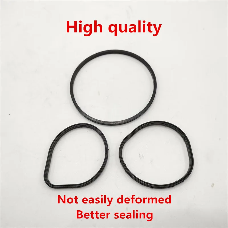 LR039593 Oil Pump Seal Rubber Gasket For Range Rover Evoque LR2 2.0T 3.0T LR082226 Mechanical Vacuum Pump Seal  31401556