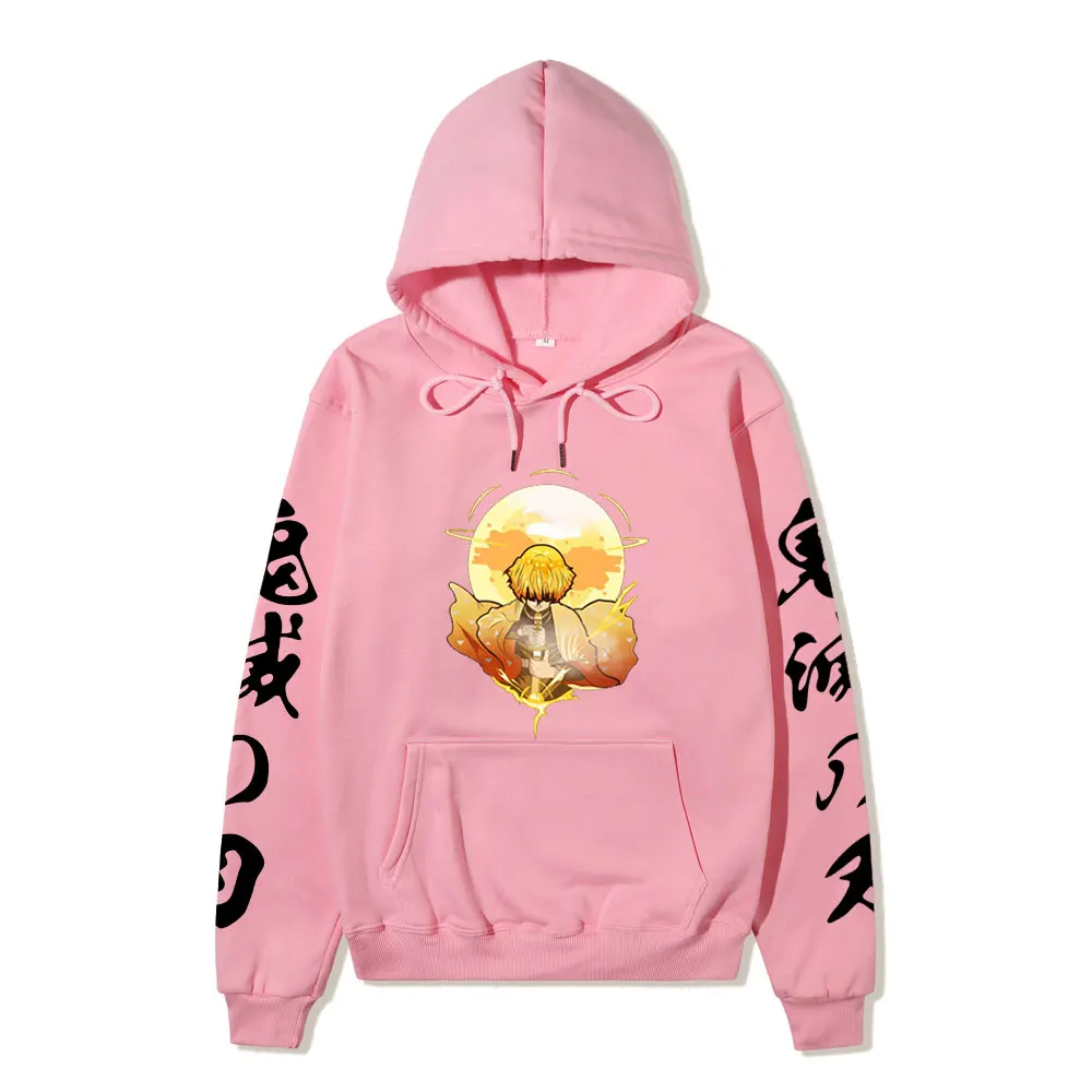 Demon Slayer Anime New Tengen Uzui Graphics Printed Hoodie Men's Sweatshirts Anime Harajuku Manga Men Women Long Sleeve Pullover