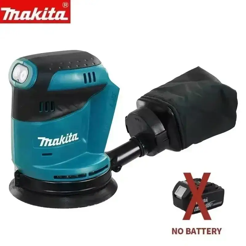 makita-dbo180z-18v-brushless-cordless-random-orbital-sander-efficient-wood-putty-polishing-diy-professional-power-tool-bare-unit