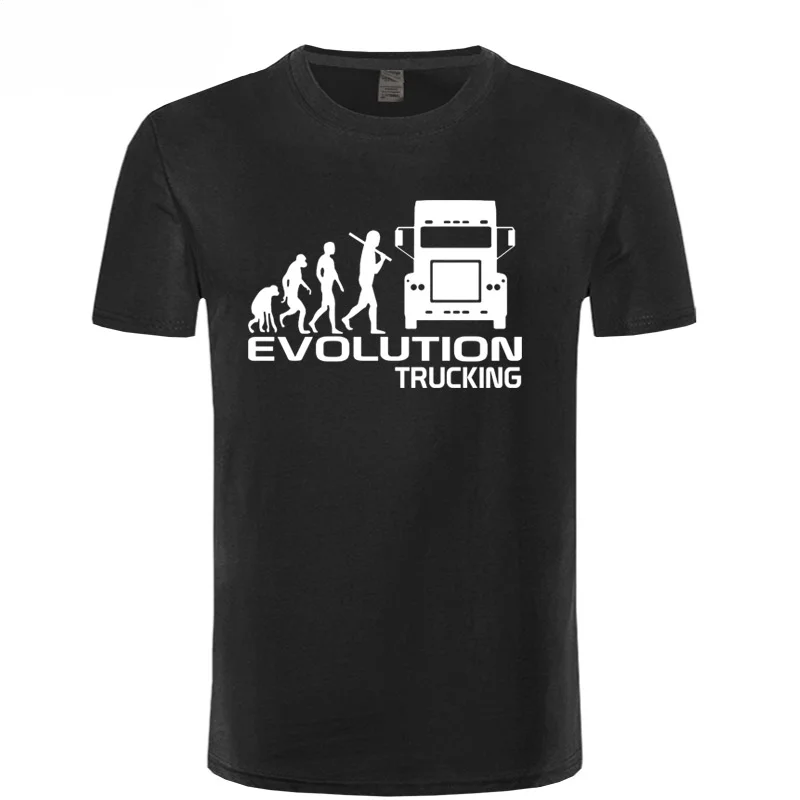 Мужская хлопковая футболка с коротким рукавом и принтом кабины