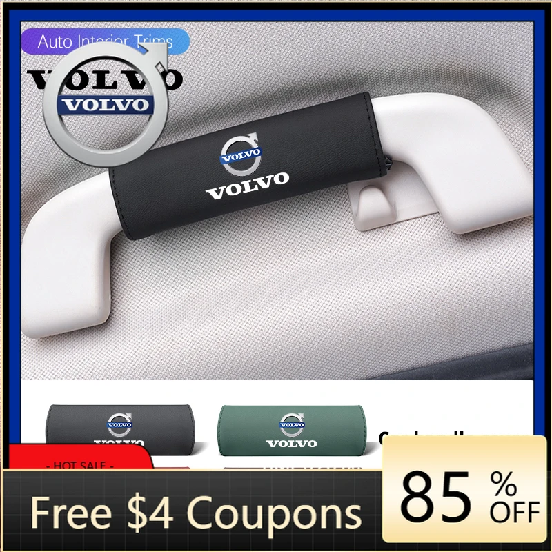 

Wheel Center Caps Car Handle Cover Leather Protective Case For Volvo XC90 V90 V60 XC60 V40 EC40 EX40 S80 S60 S90 C40 XC40 V70 XC