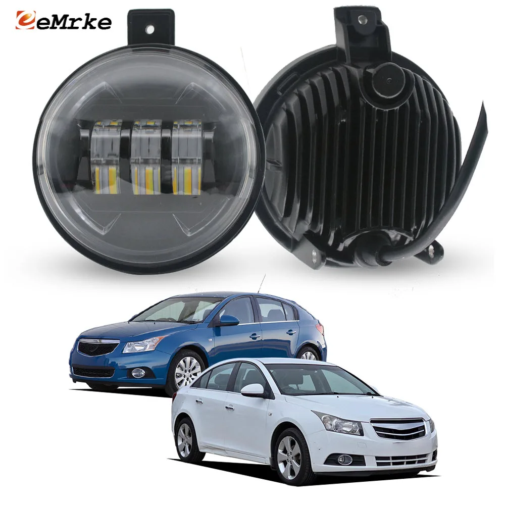 For Holden Cruze CDX 2009-2014 Daewoo Lacetti Premiere J300 Upgrade Led Fog Light Assembly 40W Car PTF DRL Daytime Running Lamp