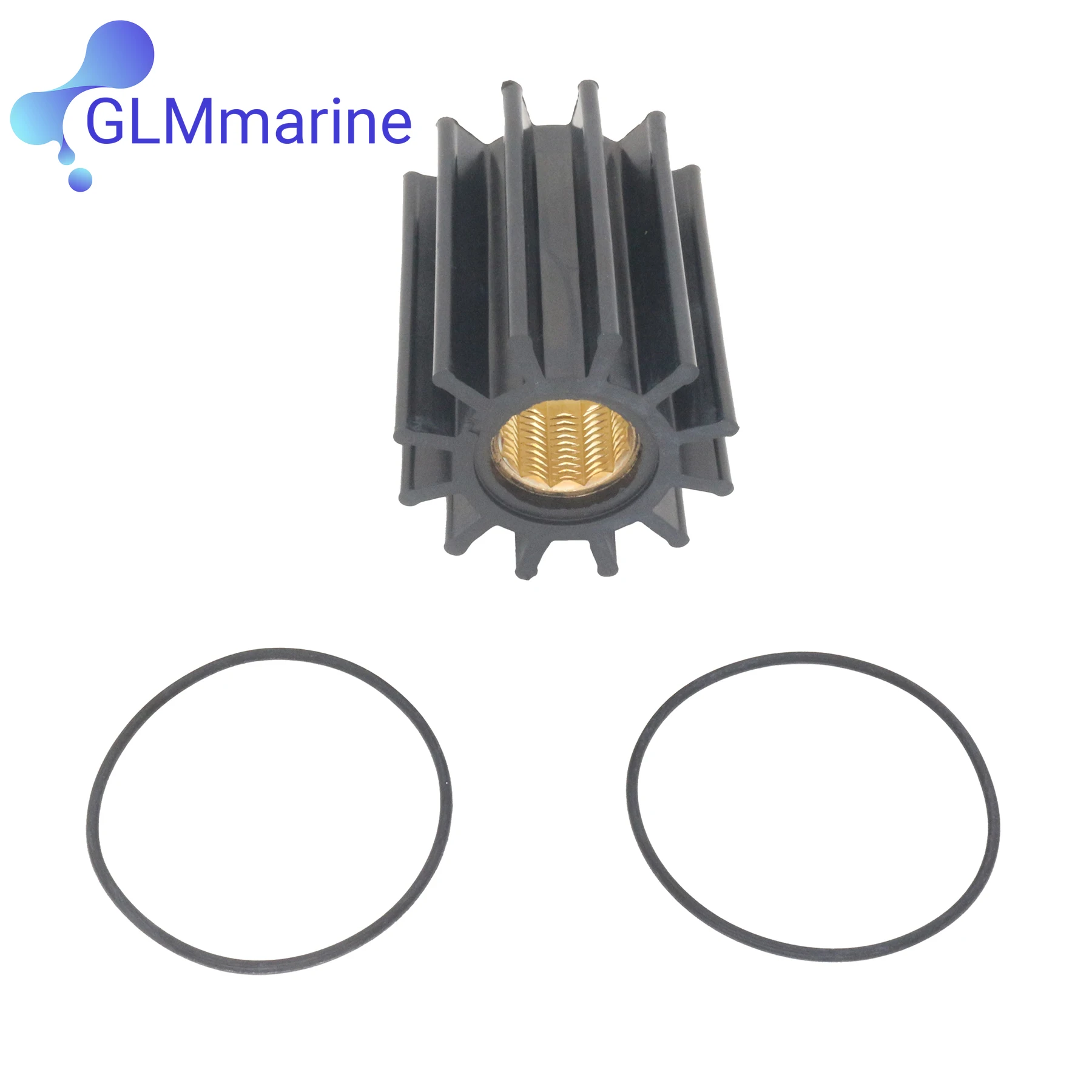 

Sea Water Pump Impeller Kit With Round Cover Fits Volvo Penta D6 Series 21419376