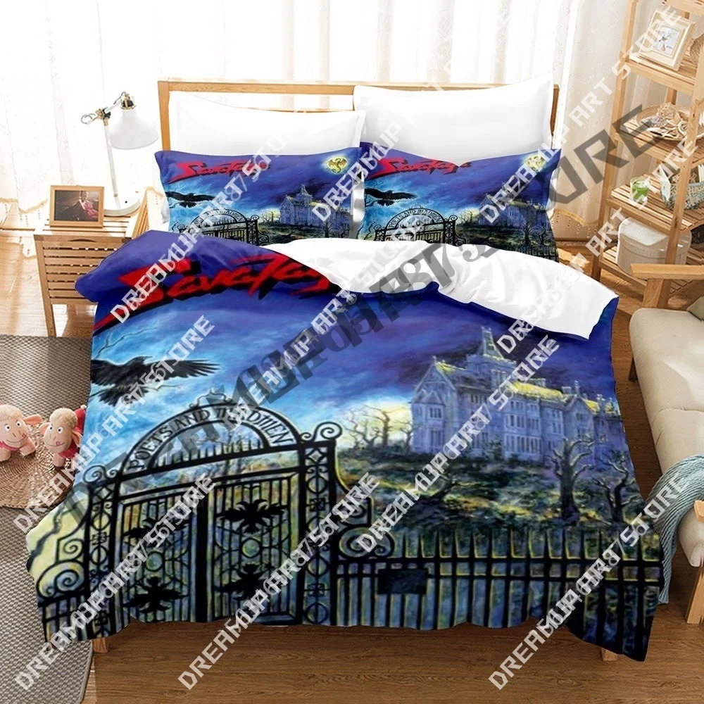 Conjunto de cama salva-vidas com impressão 3d, conjunto de cama individual, gêmeo, queen, king size, aldult, quarto infantil, conjuntos de capa de edredom, anime
