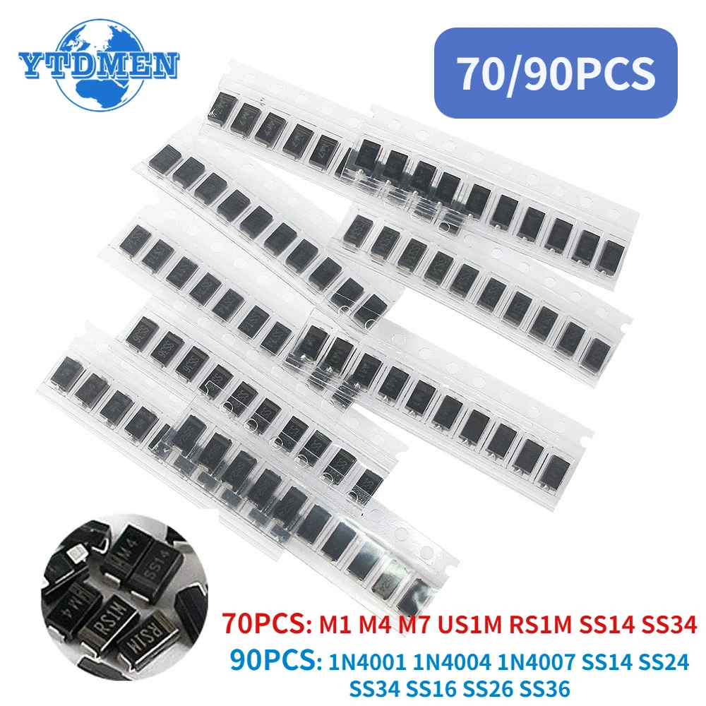 70/90Pcs Smd Diode …