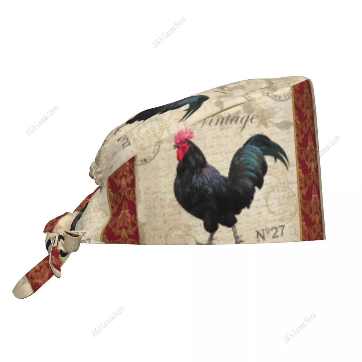 Pet Shop Vintage coq unisexe soins infirmiers gommage casquettes drôle respirant vétérinaire soins infirmiers accessoires anaesthésie gommage casquette