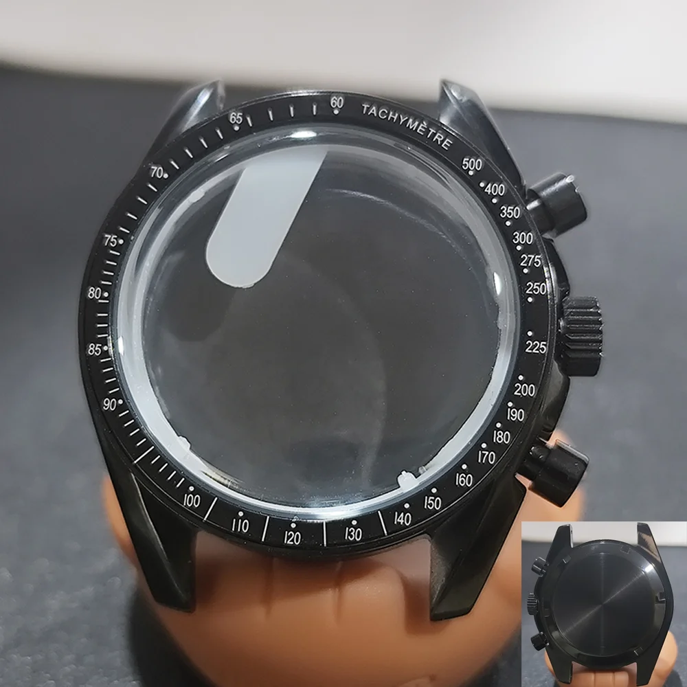 VK63 Cases Moon Case Watch 39.7MM Metal Case VK63 Chronograph Case Fits For VK63 Watch Case For Speed Master VK63 Case VK64 Case image 6