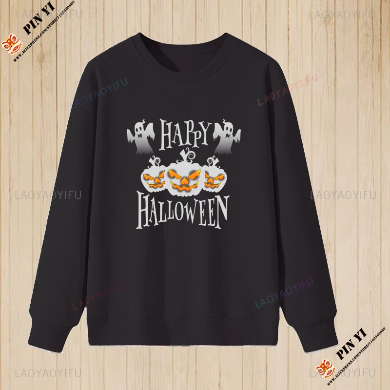 New Arrival Streetwear  Leisure Halloween Goth Costume Sweatshirt Round Neck Without Hat Fall/Winter Hot Products Classic