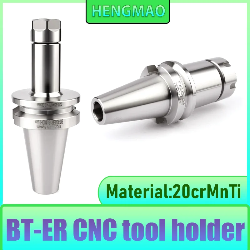 Precision 0.002 BT ER BT30 BT40 Knife Shank ER16 ER20 ER25 ER32 70 100L Knife Shank for CNC Machining Center Spindle Tool Holder