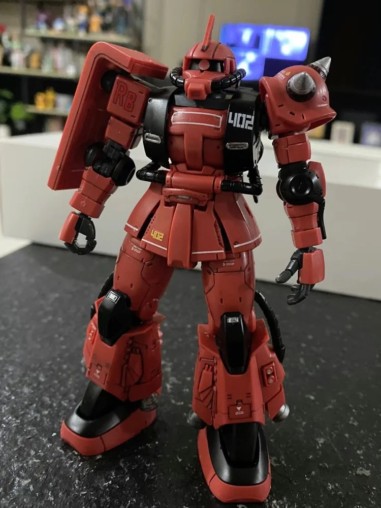 New Xingdong XD166 HG 1/144 True Red Lightning Fully Equipped GTO Zagu Figure Assembled Model Joint Movable Toy christmas Gift