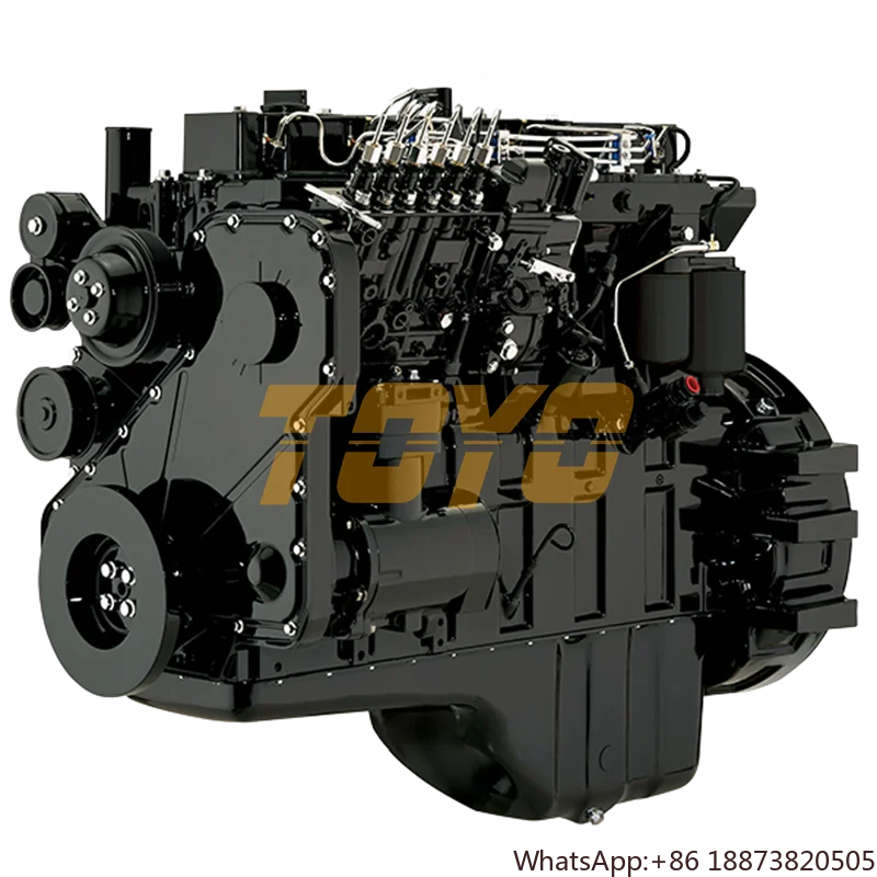 OEM  Engine Assy Complete Engines 6 Cylinders 9.3L 220HP 6LTAA9.3 Machines Engine For Loader