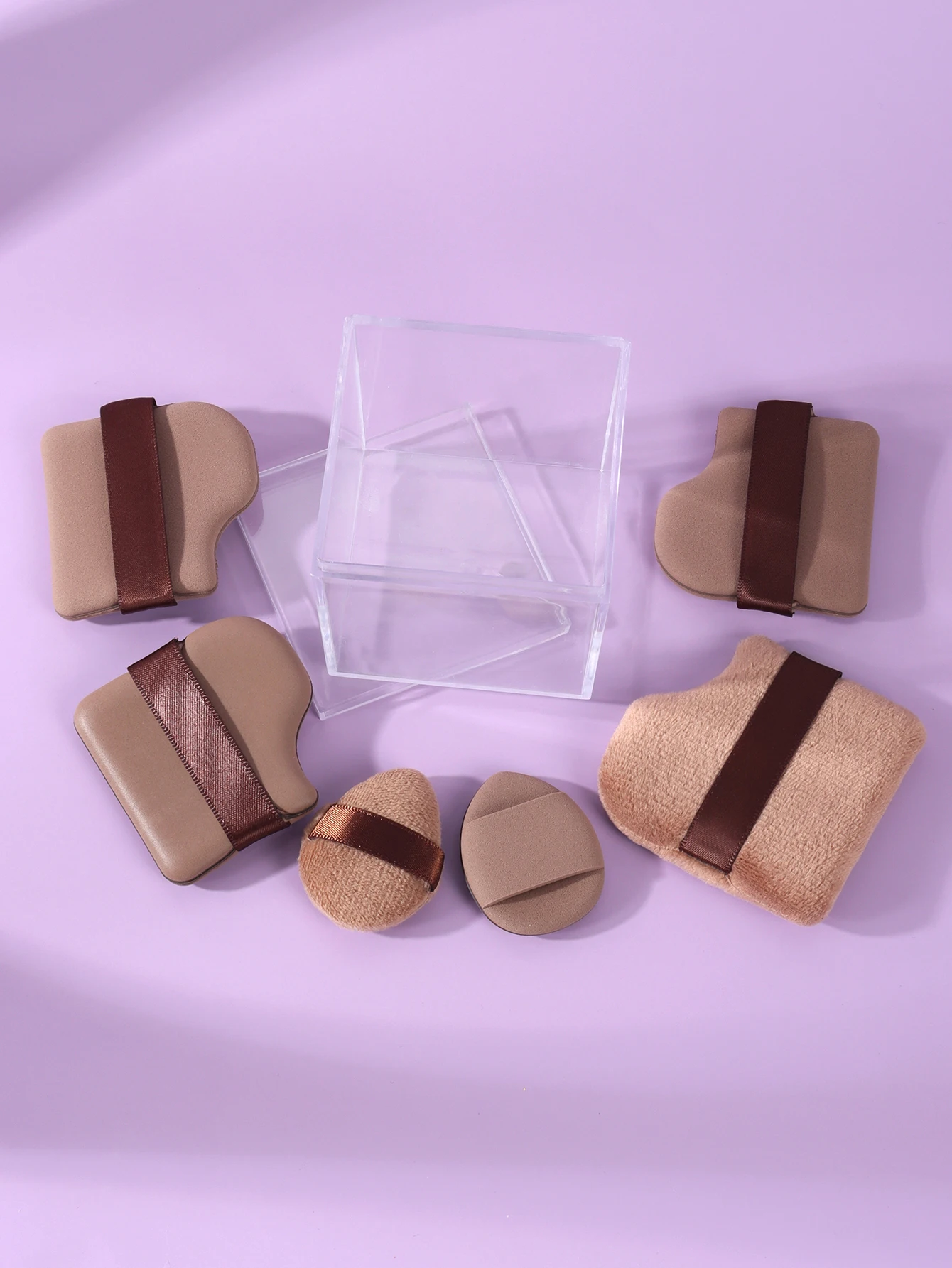 Bouffée de poudre de biscuit au chocolat, 6/12 pièces, pour une utilisation humide et sèche