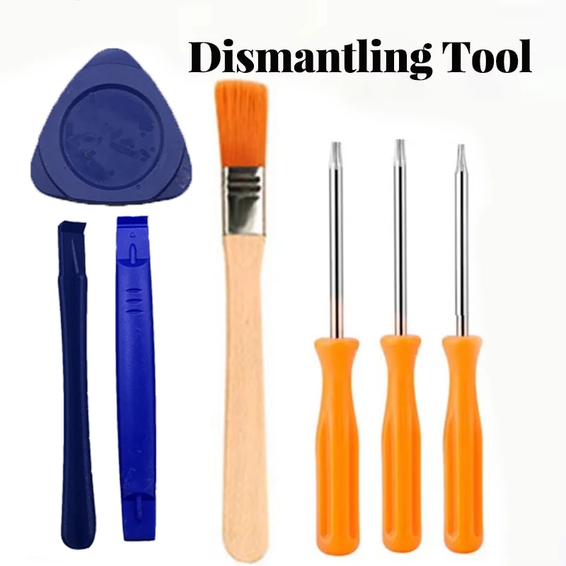 Anti Pry Hole Repairing Tool Set 7 In 1 Controller Repairing Tool Kit For Xbox One 360 For PS3 For PS4 For PS5 Series Hand Tools