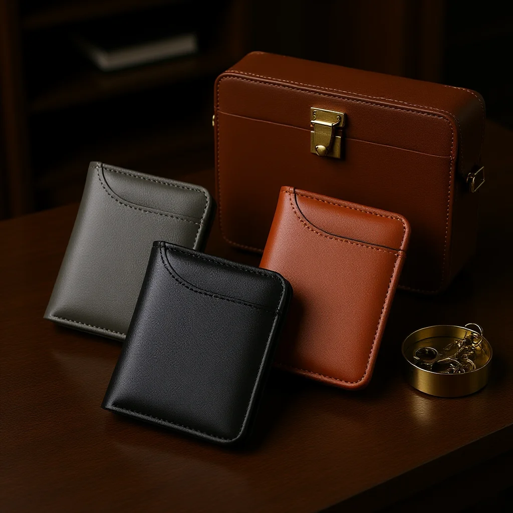 Oil Wax Pu Leather Wallet Rfid Blocking Vertical Wallet Short Leather Wallet Slim For Daily Commuting Office Work Cash Storage