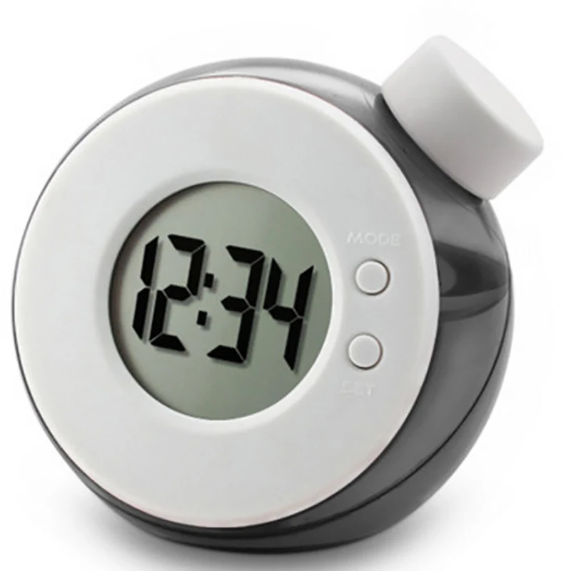 Water Clock Water Powered Clock LCD Screen Display Digital Clock Environment Noiseless Baby Clock No Battery for Home Bedroom